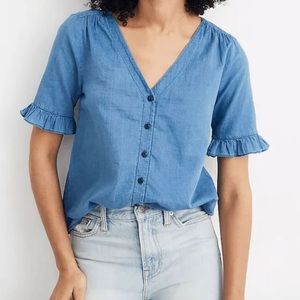 Madewell chambray shirt